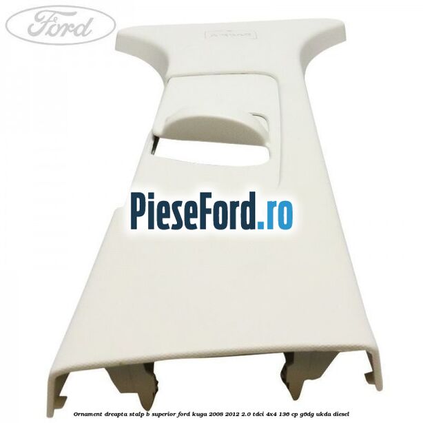 Ornament dreapta stalp B superior Ford Kuga 2008-2012 2.0 TDCi 4x4 136 cp G6DG, UKDA diesel