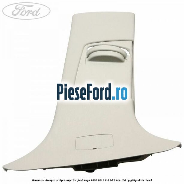 Ornament dreapta stalp B superior Ford Kuga 2008-2012 2.0 TDCi 4x4 136 cp G6DG, UKDA diesel