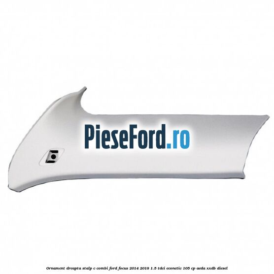 Ornament dreapta stalp C combi Ford Focus 2014-2018 1.5 TDCi ECOnetic 105 cp AEDA, XXDB diesel