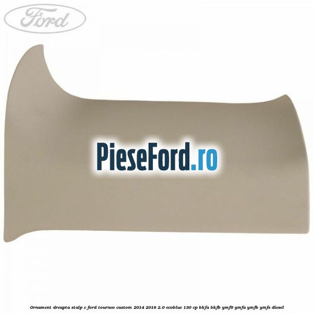 Ornament dreapta stalp C Ford Tourneo Custom 2014-2018 2.0 EcoBlue 130 cp BKFA, BKFB, YMF6, YMFA, YMFB, YMFS diesel