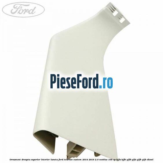 Ornament dreapta superior interior luneta Ford Tourneo Custom 2014-2018 2.0 EcoBlue 105 cp Ornament dreapta superior interior luneta Ford Tourneo Custom 2014-2018 2.0 EcoBlue 105 cp BJFA, BJFB, YLF6, YLFA, YLFB, YLFS diesel