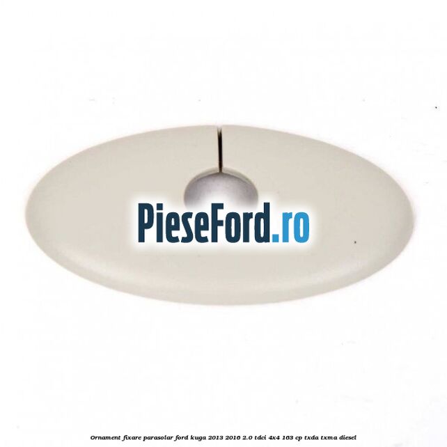 Ornament fixare parasolar Ford Kuga 2013-2016 2.0 TDCi 4x4 163 cp TXDA, TXMA diesel