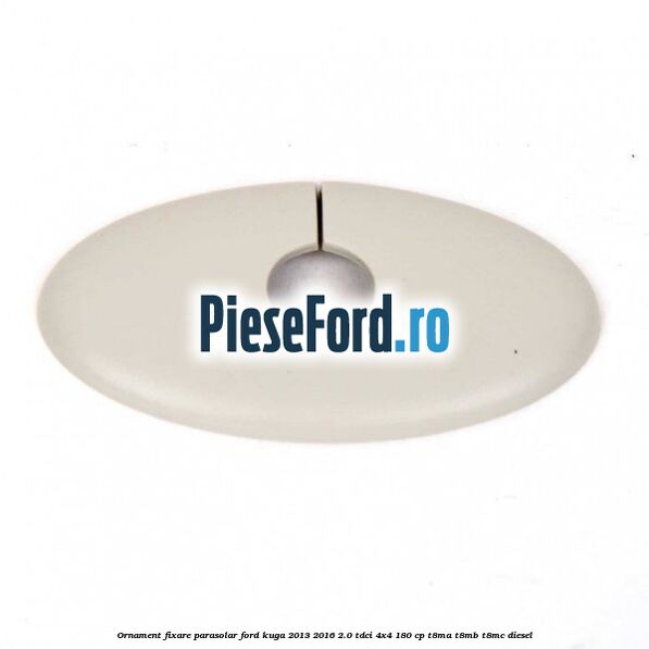 Ornament fixare parasolar Ford Kuga 2013-2016 2.0 TDCi 4x4 180 cp T8MA, T8MB, T8MC diesel