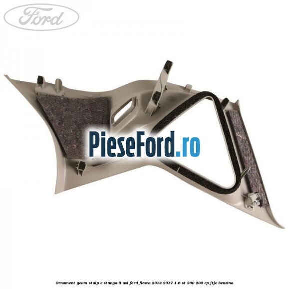 Ornament geam stalp C stanga 5 usi Ford Fiesta 2013-2017 1.6 ST 200 200 cp JTJC benzina
