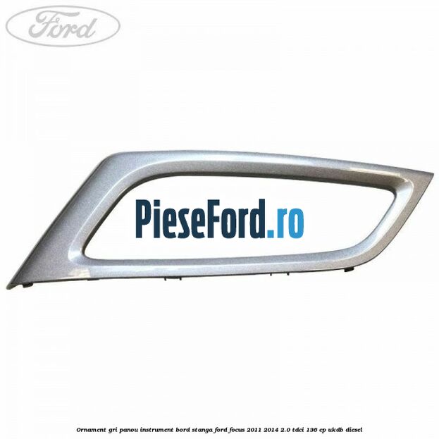 Ornament gri panou instrument bord stanga Ford Focus 2011-2014 2.0 TDCi 136 cp UKDB diesel