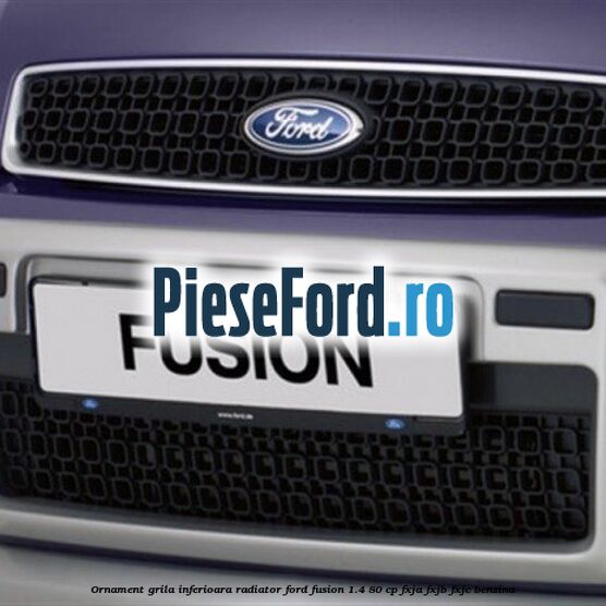 Ornament grila inferioara radiator Ford Fusion 1.4 80 cp FXJA, FXJB, FXJC benzina