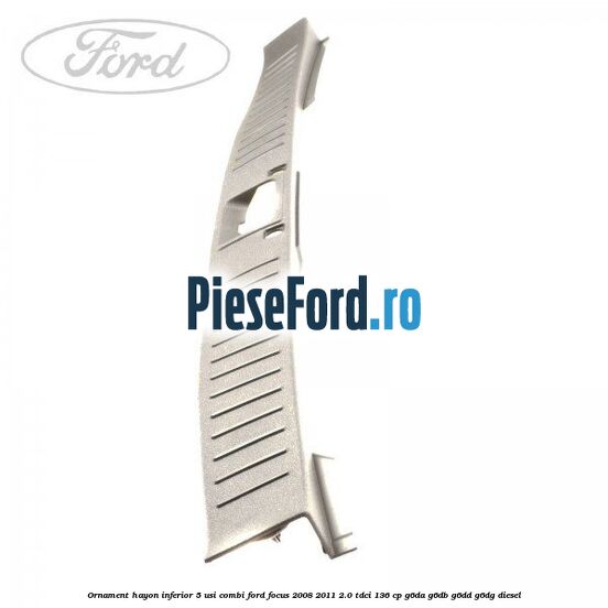 Ornament hayon inferior 5 usi combi Ford Focus 2008-2011 2.0 TDCi 136 cp G6DA, G6DB, G6DD, G6DG diesel