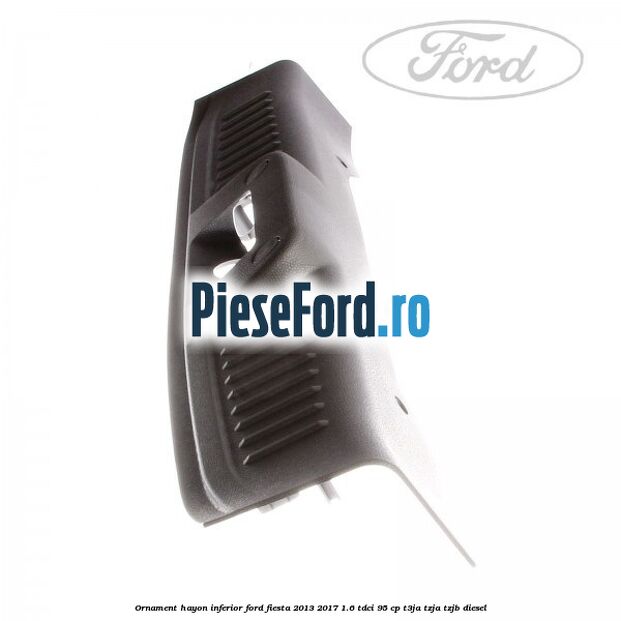 Ornament hayon inferior Ford Fiesta 2013-2017 1.6 TDCi 95 cp T3JA, TZJA, TZJB diesel