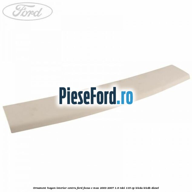 Ornament hayon interior centru Ford Focus C-Max 2003-2007 1.8 TDCi 115 cp KKDA, KKDB diesel