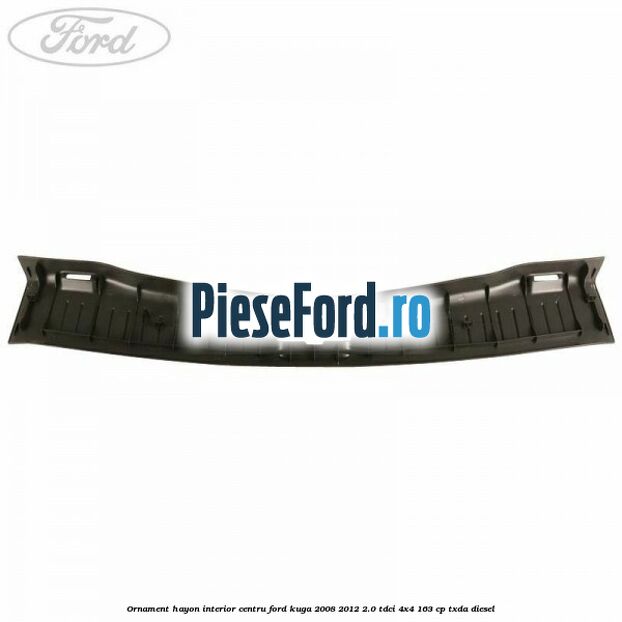 Ornament hayon interior centru Ford Kuga 2008-2012 2.0 TDCI 4x4 163 cp TXDA diesel