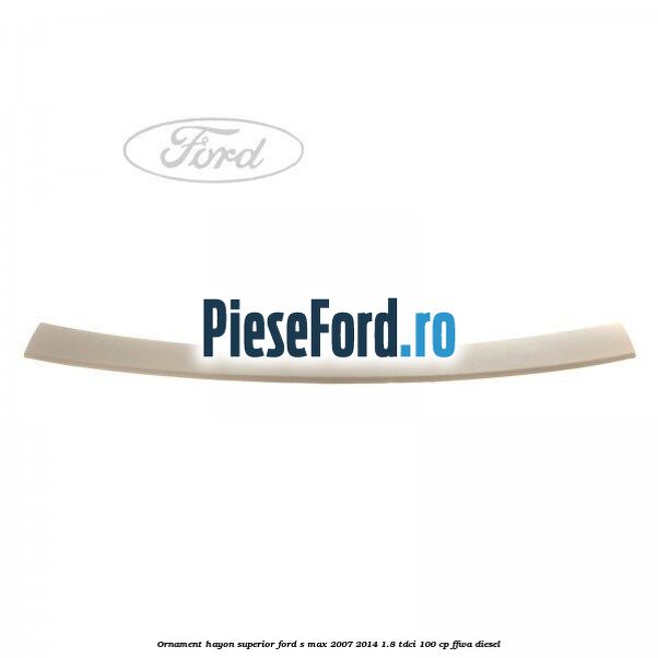Ornament hayon superior Ford S-Max 2007-2014 1.8 TDCi 100 cp FFWA diesel