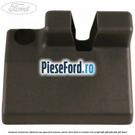 Ornament incuietoare inferioara usa spate Ford Tourneo Custom 2014-2018 2.0 EcoBlue 105 cp BJFA, BJFB, YLF6, YLFA, YLFB, YLFS diesel