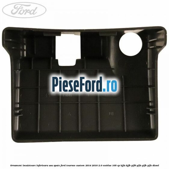 Ornament incuietoare inferioara usa spate Ford Tourneo Custom 2014-2018 2.0 EcoBlue 105 cp BJFA, BJFB, YLF6, YLFA, YLFB, YLFS diesel