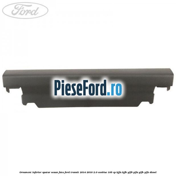 Ornament inferior spatar scaun fata Ford Transit 2014-2018 2.0 EcoBlue 105 cp BJFA, BJFB, YLF6, YLFA, YLFB, YLFS diesel