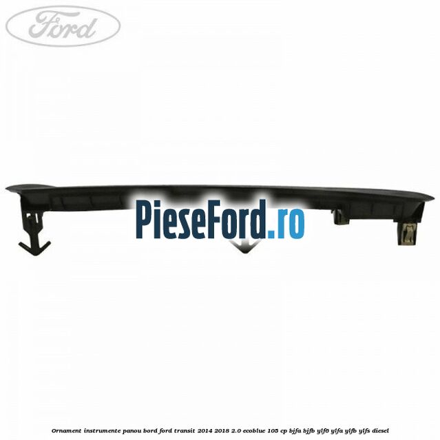 Ornament instrumente panou bord Ford Transit 2014-2018 2.0 EcoBlue 105 cp BJFA, BJFB, YLF6, YLFA, YLFB, YLFS diesel