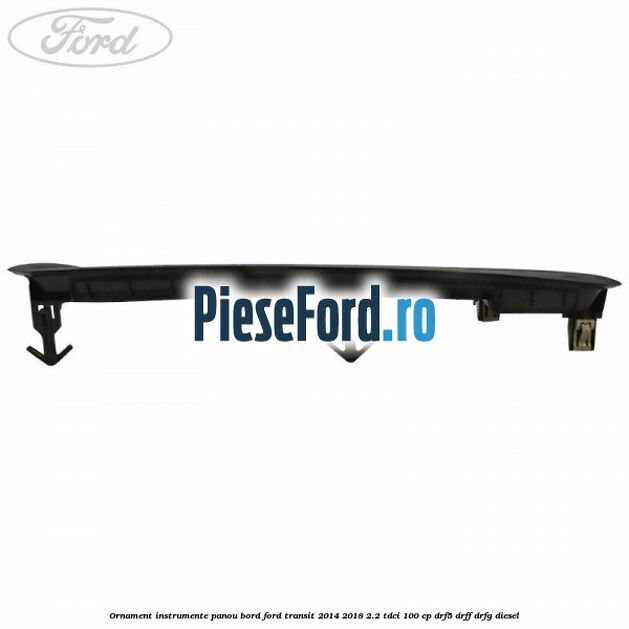 Ornament instrumente panou bord Ford Transit 2014-2018 2.2 TDCi 100 cp DRF5, DRFF, DRFG diesel