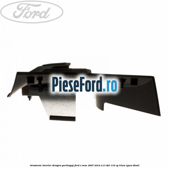 Ornament interior dreapta portbagaj Ford S-Max 2007-2014 2.0 TDCi 115 cp KLWA, TYWA diesel