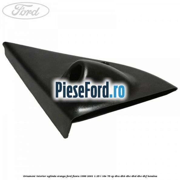 Ornament interior oglinda stanga Ford Fiesta 1996-2001 1.25 i 16V 75 cp DHA, DHB, DHC, DHD, DHE, DHF benzina