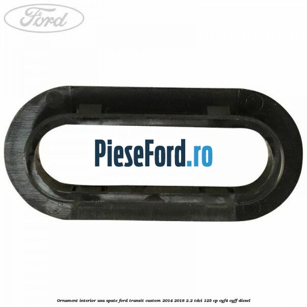 Ornament interior usa spate Ford Transit Custom 2014-2018 2.2 TDCi 125 cp CYF4, CYFF diesel