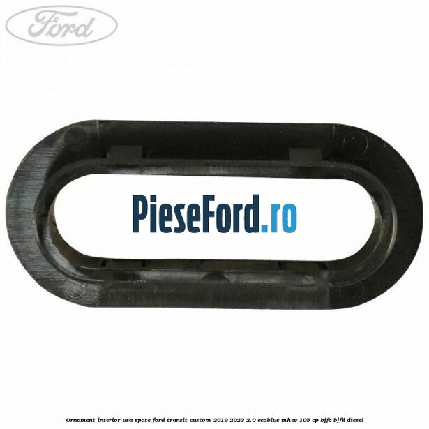 Ornament interior usa spate Ford Transit Custom 2019-2023 2.0 EcoBlue mHEV 105 cp BJFC, BJFD diesel