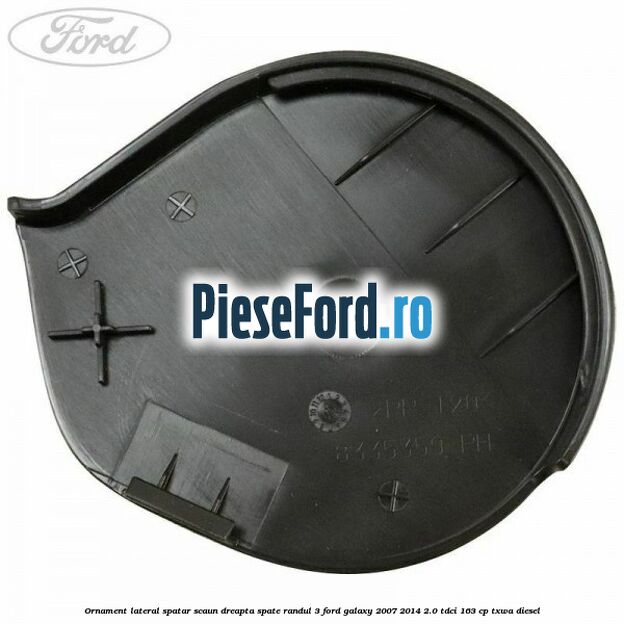 Ornament lateral spatar scaun dreapta spate randul 3 Ford Galaxy 2007-2014 2.0 TDCi 163 cp Ornament lateral spatar scaun dreapta spate randul 3 Ford Galaxy 2007-2014 2.0 TDCi 163 cp TXWA diesel