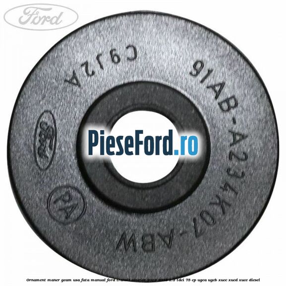 Ornament maner geam usa fata manual Ford Transit Courier 2019-2023 1.5 TDCi 75 cp UGCA, UGCB, XUCC, XUCD, XUCE diesel