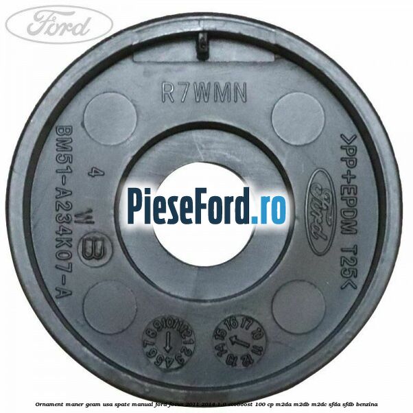 Ornament maner geam usa spate manual Ford Focus 2011-2014 1.0 EcoBoost 100 cp Ornament maner geam usa spate manual Ford Focus 2011-2014 1.0 EcoBoost 100 cp M2DA, M2DB, M2DC, SFDA, SFDB benzina