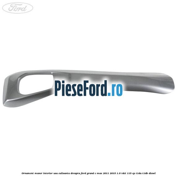 Ornament maner interior usa culisanta dreapta Ford Grand C-Max 2011-2015 1.6 TDCi 115 cp T1DA, T1DB diesel