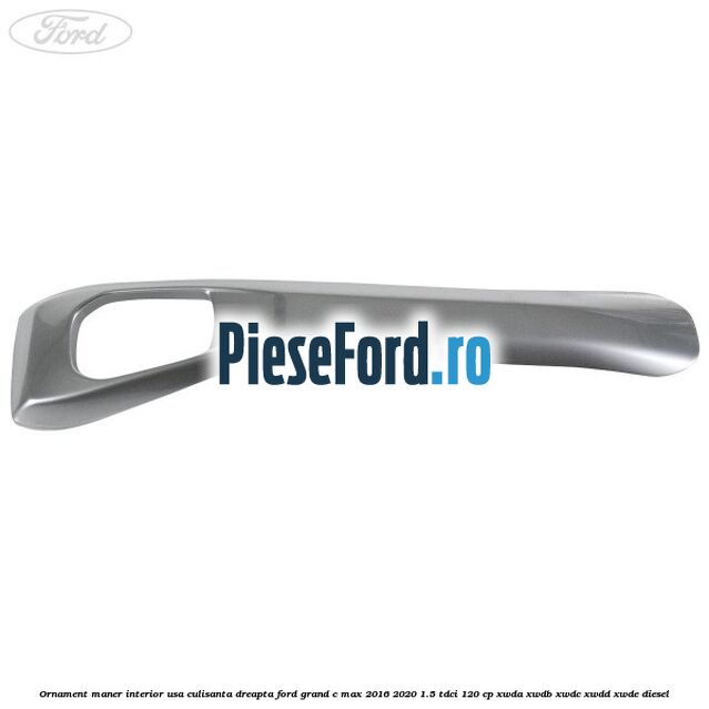 Ornament maner interior usa culisanta dreapta Ford Grand C-Max 2016-2020 1.5 TDCi 120 cp Ornament maner interior usa culisanta dreapta Ford Grand C-Max 2016-2020 1.5 TDCi 120 cp XWDA, XWDB, XWDC, XWDD, XWDE diesel