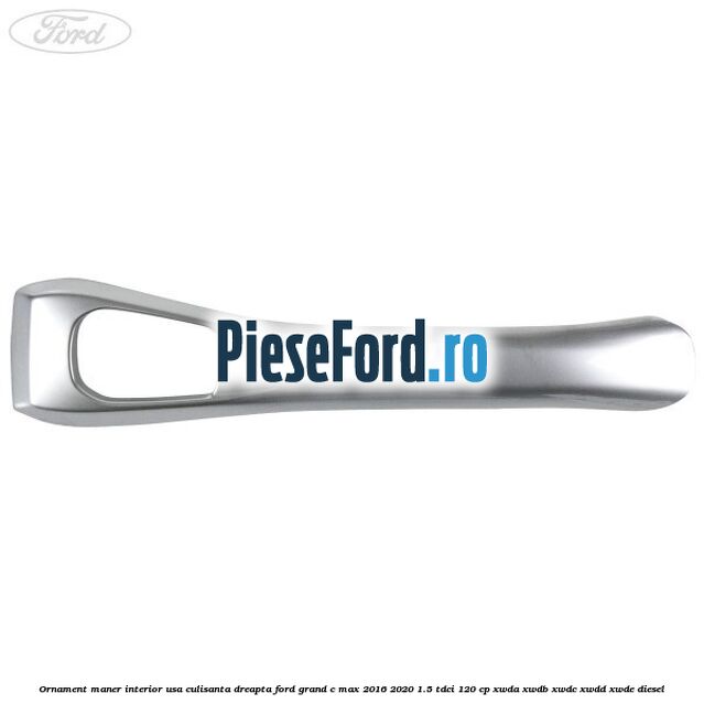 Ornament maner interior usa culisanta dreapta Ford Grand C-Max 2016-2020 1.5 TDCi 120 cp Ornament maner interior usa culisanta dreapta Ford Grand C-Max 2016-2020 1.5 TDCi 120 cp XWDA, XWDB, XWDC, XWDD, XWDE diesel