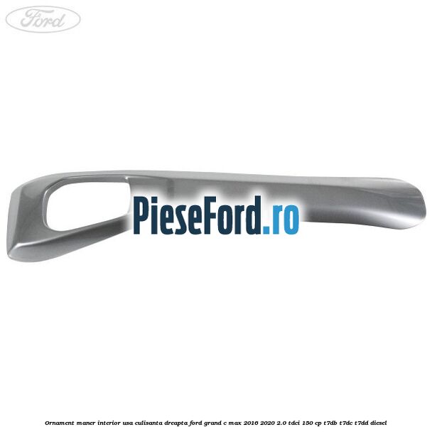 Ornament maner interior usa culisanta dreapta Ford Grand C-Max 2016-2020 2.0 TDCi 150 cp T7DB, T7DC, T7DD diesel