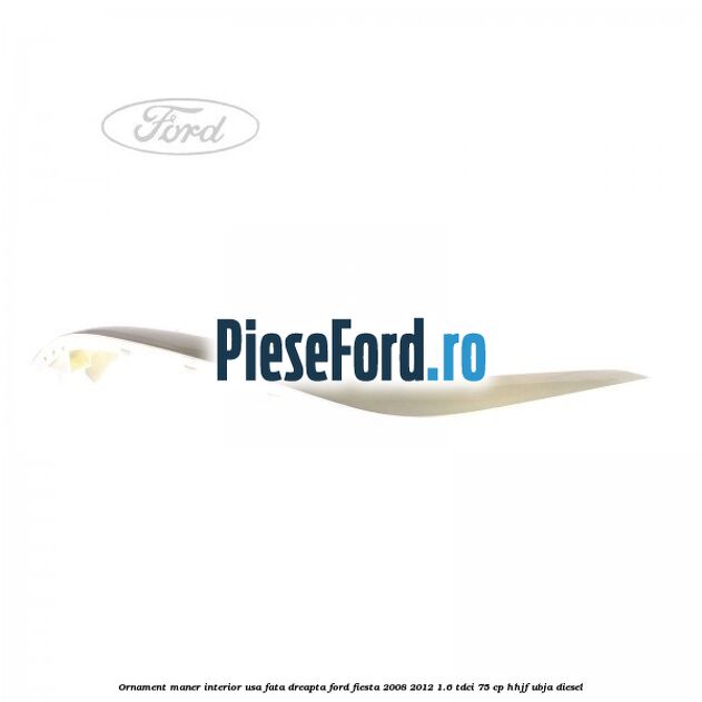 Ornament maner interior usa fata dreapta Ford Fiesta 2008-2012 1.6 TDCi 75 cp HHJF, UBJA diesel