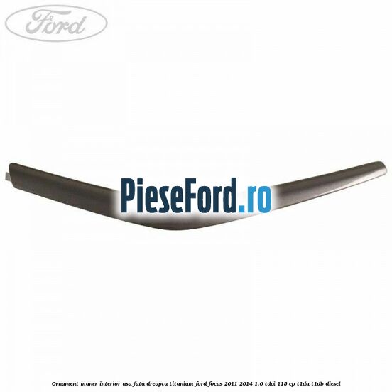 Ornament maner interior usa fata dreapta Titanium Ford Focus 2011-2014 1.6 TDCi 115 cp T1DA, T1DB diesel