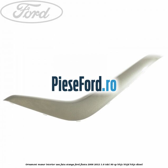 Ornament maner interior usa fata stanga Ford Fiesta 2008-2012 1.6 TDCi 90 cp HHJC, HHJD, HHJE diesel
