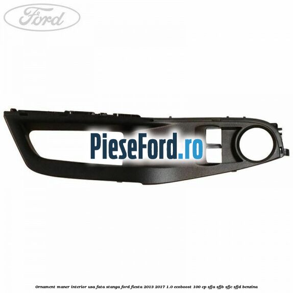 Ornament maner interior usa fata stanga Ford Fiesta 2013-2017 1.0 EcoBoost 100 cp SFJA, SFJB, SFJC, SFJD benzina