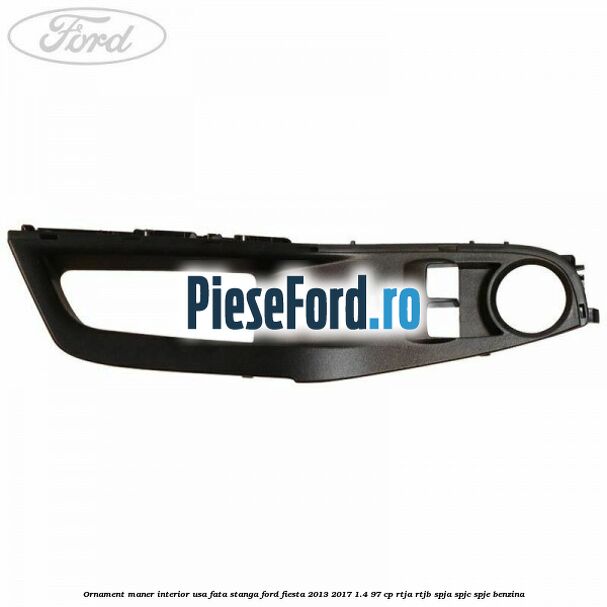 Ornament maner interior usa fata stanga Ford Fiesta 2013-2017 1.4 97 cp RTJA, RTJB, SPJA, SPJC, SPJE benzina