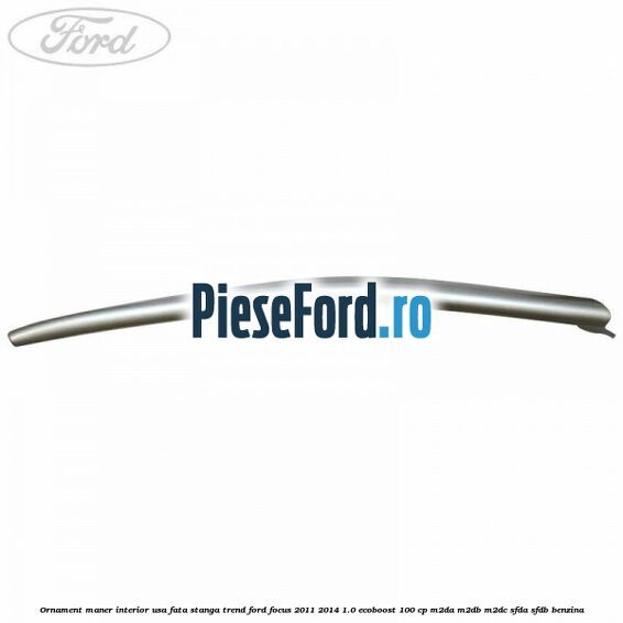 Ornament maner interior usa fata stanga Trend Ford Focus 2011-2014 1.0 EcoBoost 100 cp M2DA, M2DB, M2DC, SFDA, SFDB benzina