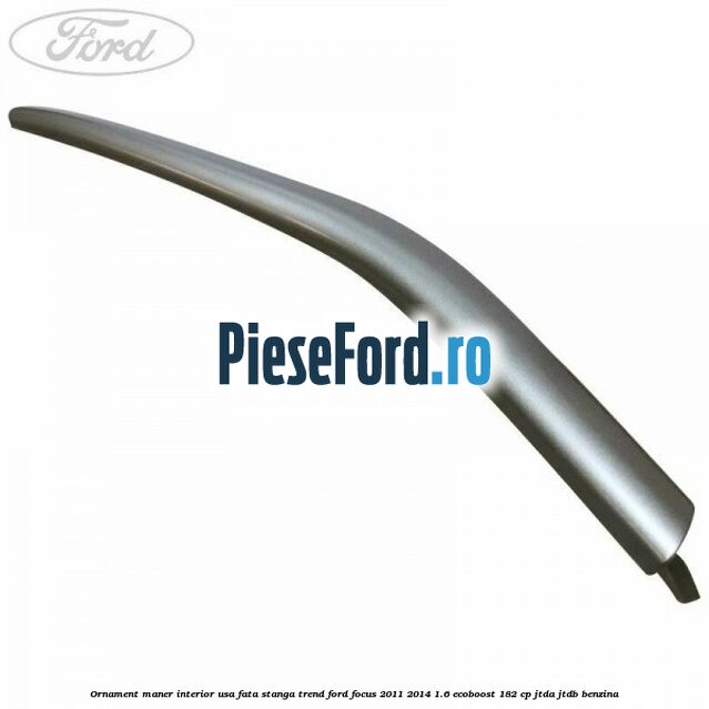 Ornament maner interior usa fata stanga Trend Ford Focus 2011-2014 1.6 EcoBoost 182 cp JTDA, JTDB benzina