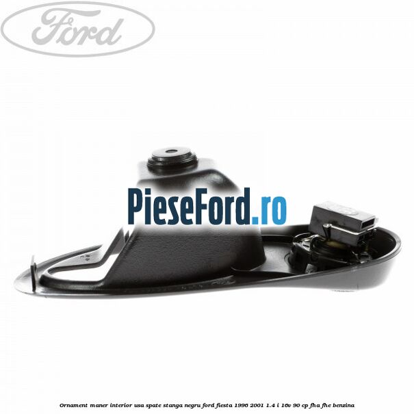 Ornament maner interior usa spate stanga negru Ford Fiesta 1996-2001 1.4 i 16V 90 cp FHA, FHE benzina