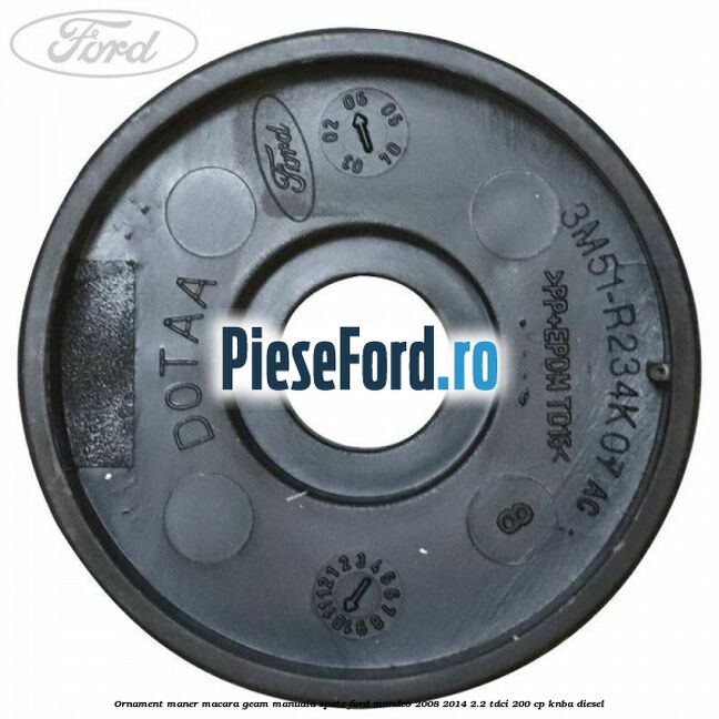 Ornament maner macara geam manuala spate Ford Mondeo 2008-2014 2.2 TDCi 200 cp Ornament maner macara geam manuala spate Ford Mondeo 2008-2014 2.2 TDCi 200 cp KNBA diesel