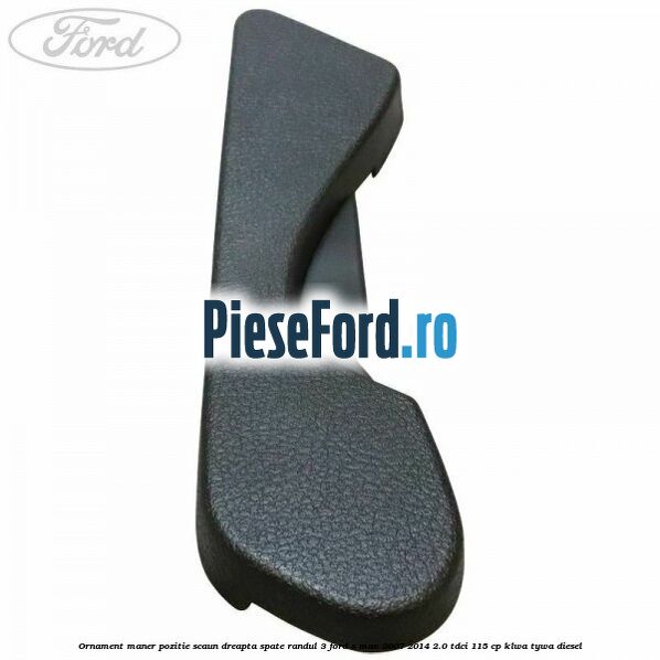 Ornament maner pozitie scaun dreapta spate randul 3 Ford S-Max 2007-2014 2.0 TDCi 115 cp KLWA, TYWA diesel