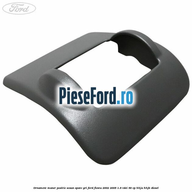 Ornament maner pozitie scaun spate gri Ford Fiesta 2002-2005 1.6 TDCi 90 cp HHJA, HHJB diesel