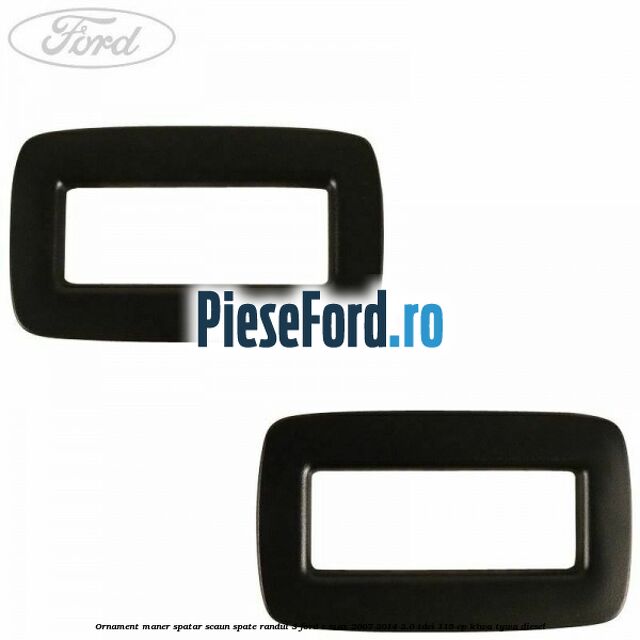 Ornament maner spatar scaun spate randul 3 Ford S-Max 2007-2014 2.0 TDCi 115 cp KLWA, TYWA diesel