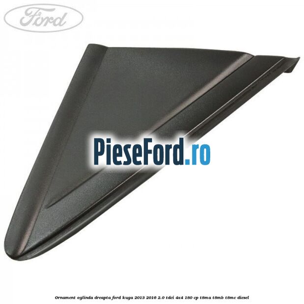 Ornament oglinda dreapta Ford Kuga 2013-2016 2.0 TDCi 4x4 180 cp T8MA, T8MB, T8MC diesel