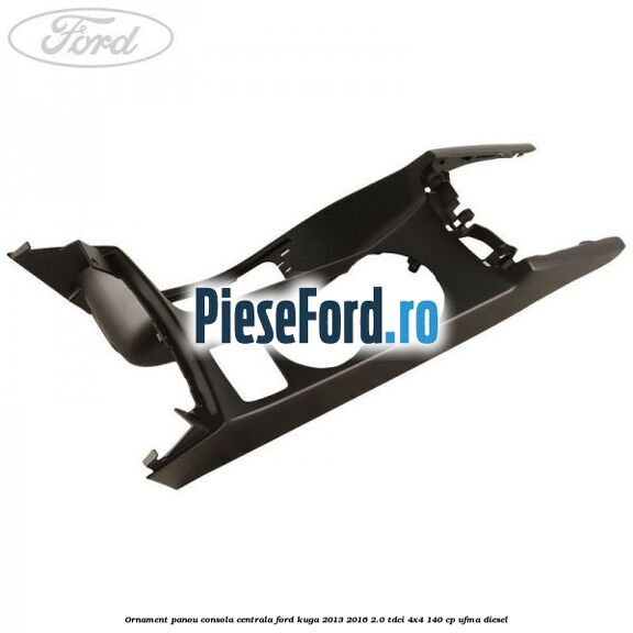 Ornament panou consola centrala Ford Kuga 2013-2016 2.0 TDCi 4x4 140 cp UFMA diesel