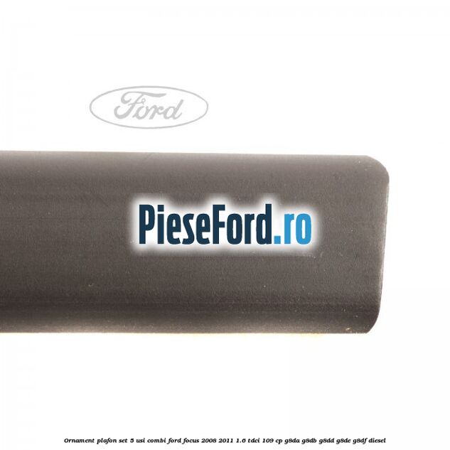Ornament plafon set 5 usi combi Ford Focus 2008-2011 1.6 TDCi 109 cp G8DA, G8DB, G8DD, G8DE, G8DF diesel