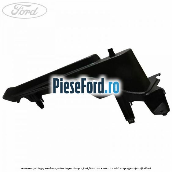 Ornament porbagaj sustinere polita hayon dreapta Ford Fiesta 2013-2017 1.5 TDCi 75 cp Ornament porbagaj sustinere polita hayon dreapta Ford Fiesta 2013-2017 1.5 TDCi 75 cp UGJC, XUJA, XUJB diesel