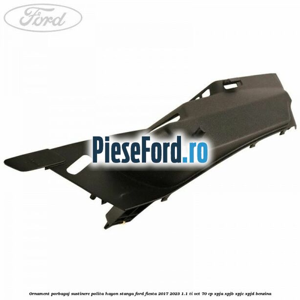 Ornament porbagaj sustinere polita hayon stanga Ford Fiesta 2017-2023 1.1 Ti-VCT 70 cp