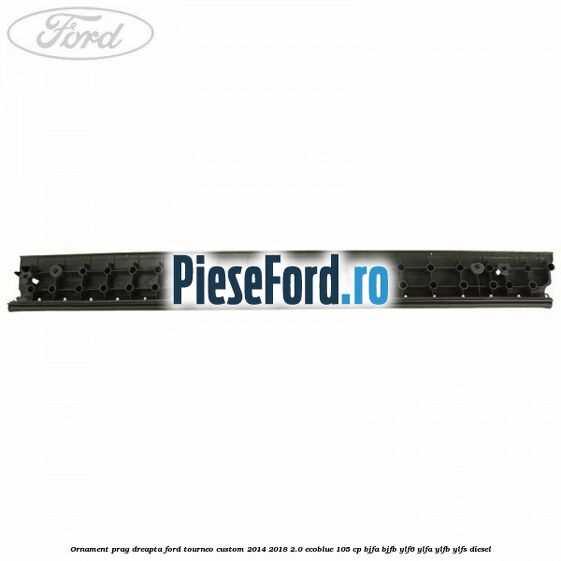 Ornament prag dreapta Ford Tourneo Custom 2014-2018 2.0 EcoBlue 105 cp BJFA, BJFB, YLF6, YLFA, YLFB, YLFS diesel