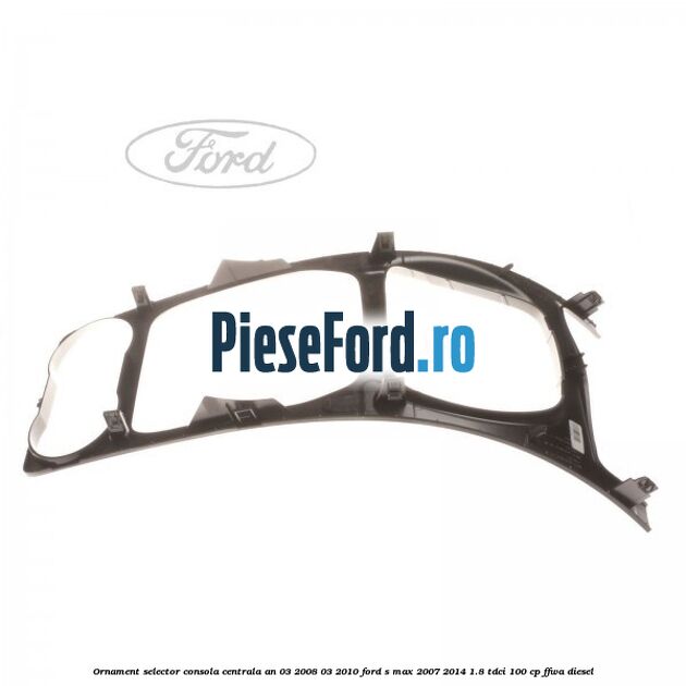 Ornament selector consola centrala an 03/2008-03/2010 Ford S-Max 2007-2014 1.8 TDCi 100 cp FFWA diesel